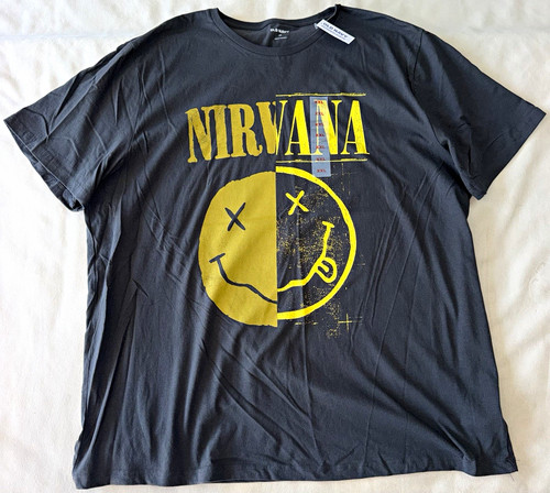Old navy nirvana smiley logo - nirvana,