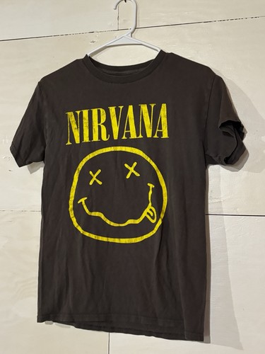 Nirvana gray shirt yellow - gray, t-shirt