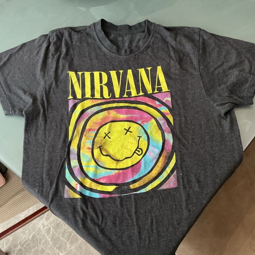 Nirvana vintage shirt medium - vintage,